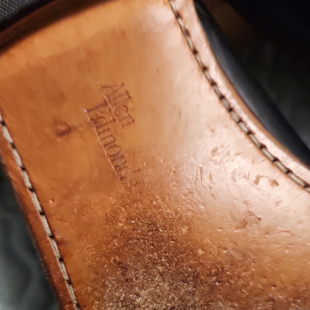 Allen Edmonds Black and Brown Loafers - Picture 7 of 8